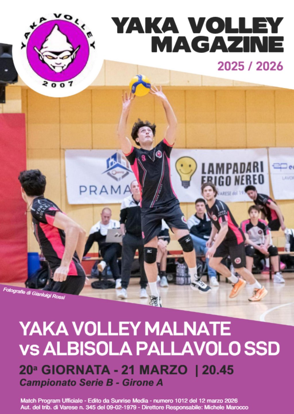 Match Program Yaka Volley Malnate